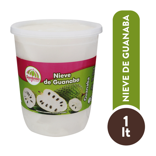 SOMBRELA NIEVE GUANABA 1/1 LT