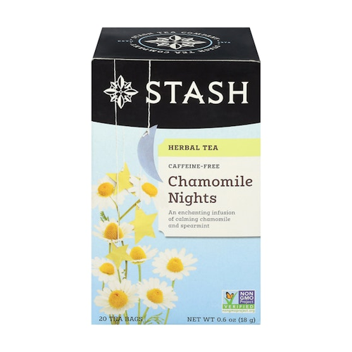 STASH TE CHAMOMILE NIGHTS HERBAL CAFFEINE FREE 20 UNIDAD