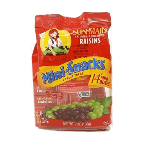 SUN MAID PASAS MINI SNACKS 7 OZ