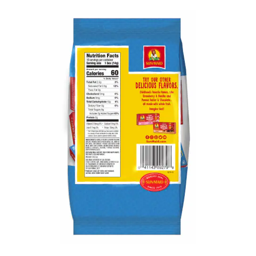 SUN MAID PASAS MINI SNACKS VANILLA YOGURT 5 OZ