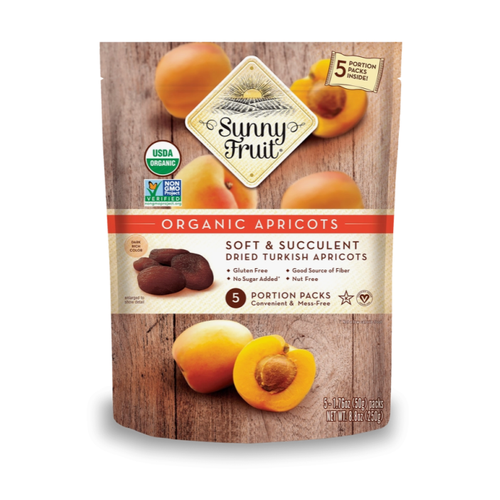 SUNNY FRUIT ALBARICOQUE ORGANIC BOLSA 500g