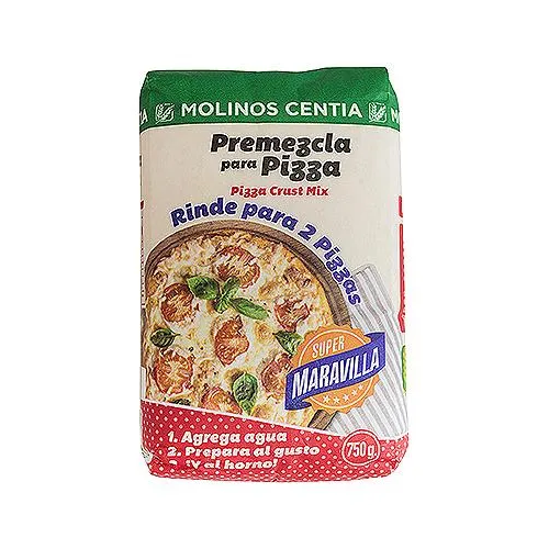 SUPER MARAVILLA HARINA PREMEZCLA PARA PIZZA 750g