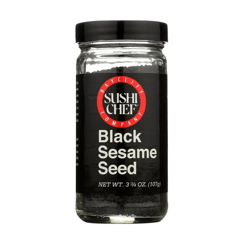 SUSHI CHEF AJONJOLI BLACK SESAME SEEDS 107g