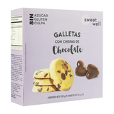 SWEET WELL GALLETA GALLETA CHISPAS CHOCOLATE 208g
