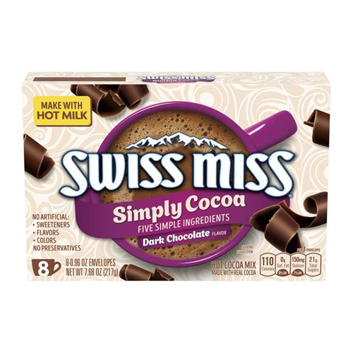 SWISS MISS COCOA DARK CHOCOLATE 283g