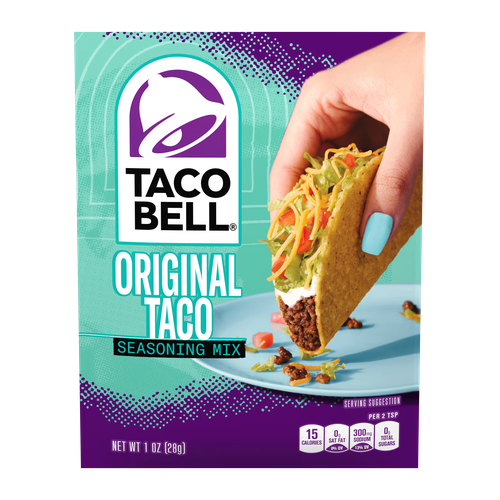 TACO BELL SAZONADOR ORIGINAL TACO SEASONING 1 OZ