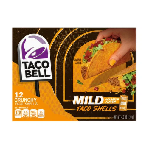 TACO BELL TACOS MILDSHELLS 137g