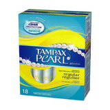 TAMPAX TAMPONES PEARL REGULAR 18 UNIDAD