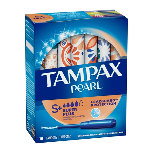 TAMPAX TAMPONES PEARL SUPER 18 UNIDAD