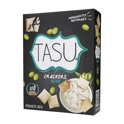 TASU CRACKERS GALLETA OLIVA 170g