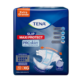 TENA PAÐAL ADULTO SLIP MAXI PROTECT + 2 10 UNIDAD