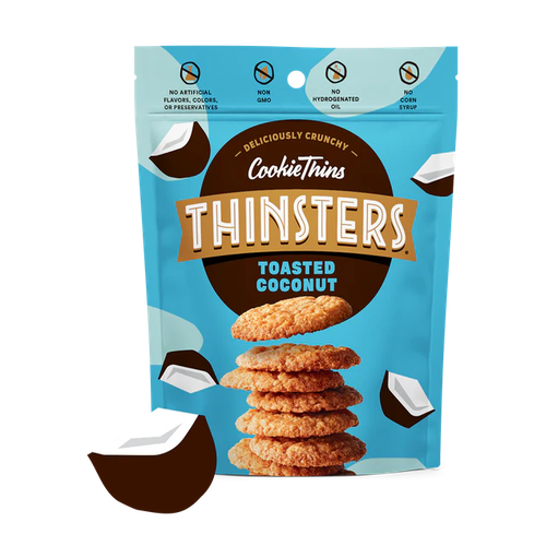THINSTERS GALLETAS COCO TOSTADO 454g