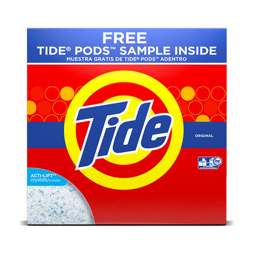 TIDE DETERGENTE EN POLVO CAJA 113 LAVADAS 143 OZ