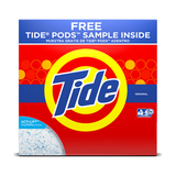TIDE DETERGENTE EN POLVO CAJA 113 LAVADAS 143 OZ