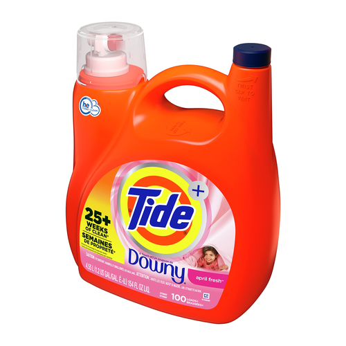 TIDE DETERGENTE LIQUIDO CON DOWNY PLUS 115 OZ