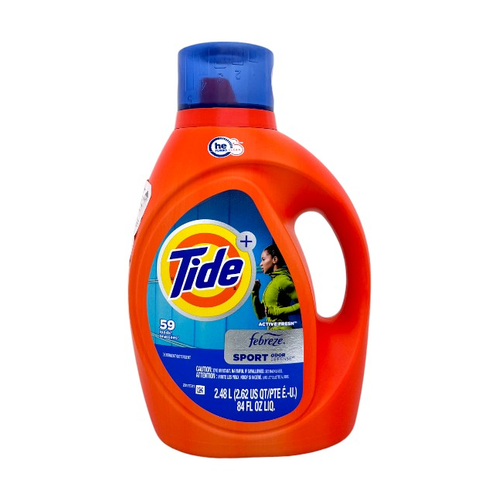 TIDE DETERGENTE LIQUIDO FEBREZE SPORT 1/2 LT
