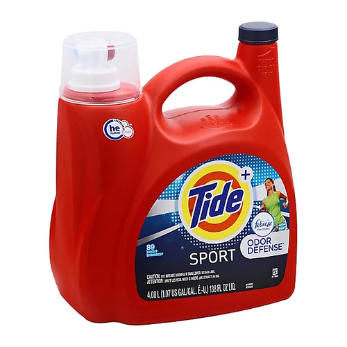 TIDE DETERGENTE LIQUIDO FEBREZE SPORT 4/4 LT