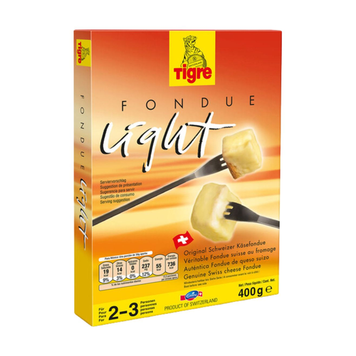 TIGRE QUESO P/FONDUE LIGHT 400g