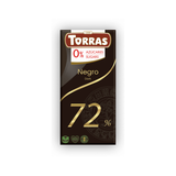 TORRAS CHOCOLATE NEGRO 72% 75g