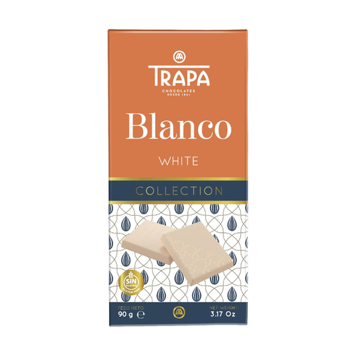 TRAPA CHOCOLATE BLANCO COLLECTION TABLETA 90g