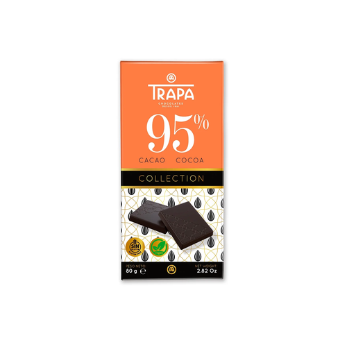 TRAPA CHOCOLATE CACAO COLLECTION 95% 80g