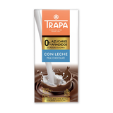 TRAPA CHOCOLATE CON LECHE CERO AZUCAR 80g