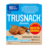 TRUSNACK GALLETA CINNAMON VANILLA 4 UNDS GLUTEN FREE 120g