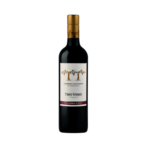 TWO VINES VINO TINTO MELOT-CABERNET 750ml