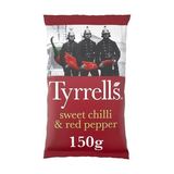 TYRRELLS PAPALINAS SWEET CHILLI & RED PEPPER 150g