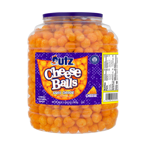 UTZ BOQUITAS BOLITAS QUESO BOTE 28 OZ