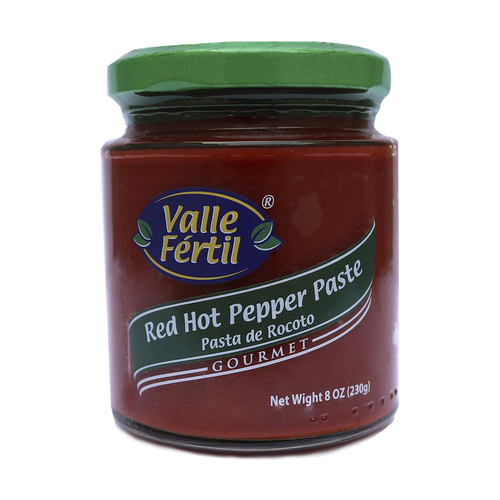 VALLE FERTIL PASTA RED HOT PEPPERS 227g