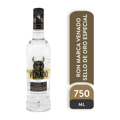 VENADO ESPECIAL VODKA SELLO DE ORO 750g