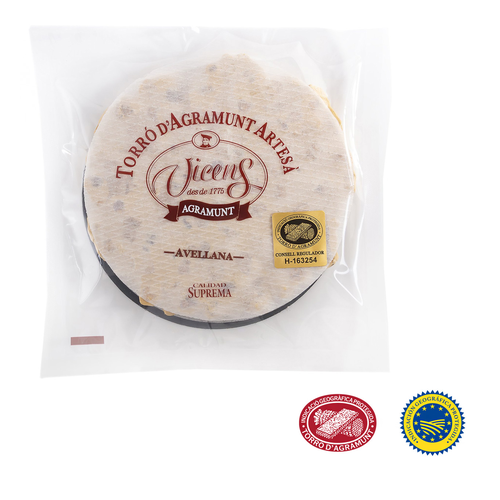 VICENS TURRON TORTA ARTESANA DE AVELLANA 200g
