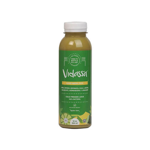 VIDASSA JUGO SUPER VERDE 354ml