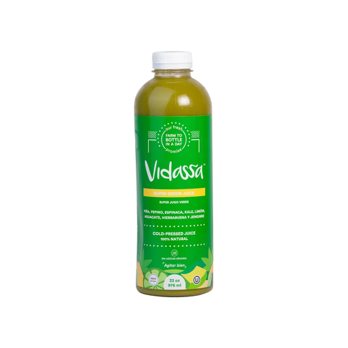 VIDASSA JUGO SUPER VERDE 976ml