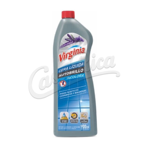 VIRGINIA CERA DE PISO AROMA LAVANDA 900ml