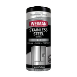 WEIMAN TOALLAS PARA LIMPIAR ACERO INOXIDABLE 30 UNIDAD