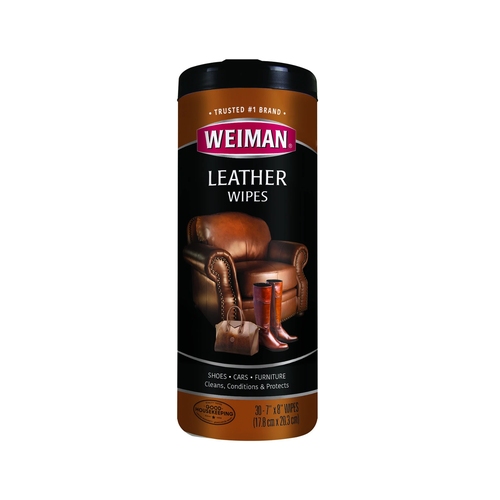 WEIMAN TOALLAS PARA LIMPIAR CUEROS 30 UNIDAD