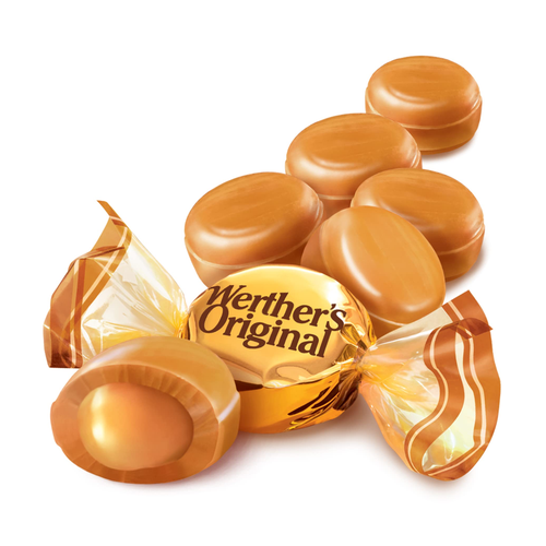 WERTHERS CARAMELOS DUROS CREAM CANDIES BOLSA 150g