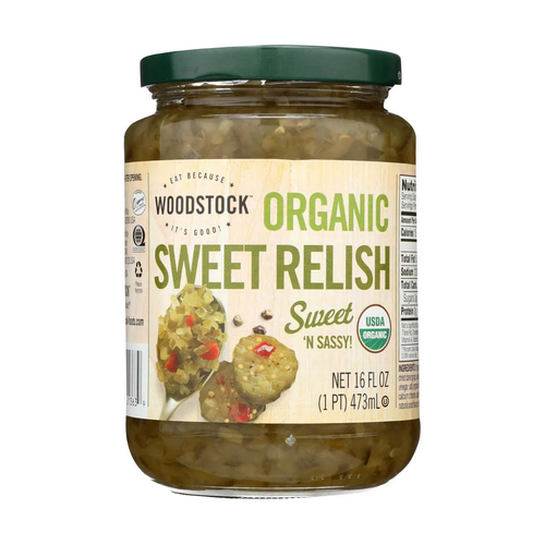 WOODSTOCK RELISH SWEET RELISH 14 OZ