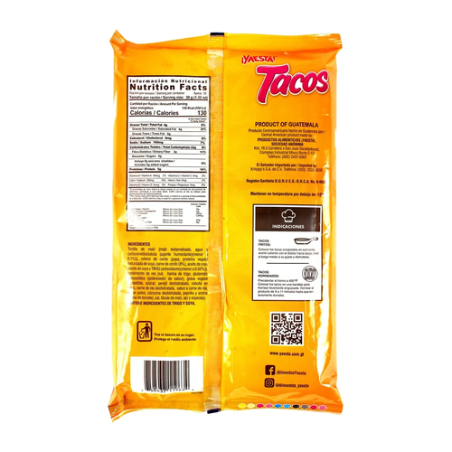 YA ESTA TACOS CERDO 10 UNDS 380g