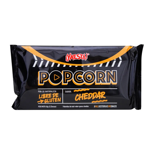 YAESTA POPOROPO CHEDDAR 63g