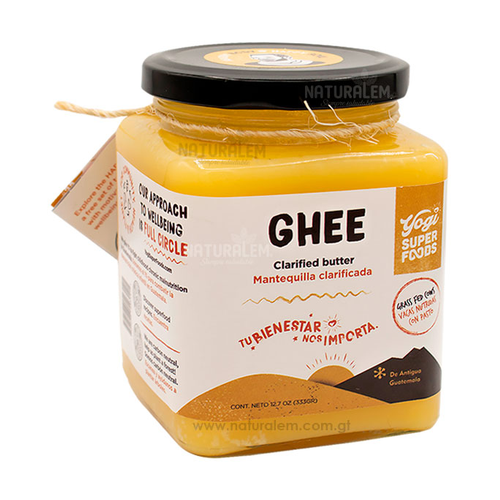 YOGI SUPERFOODS GHEE MANTEQUILLA CLARIFICADA 333g