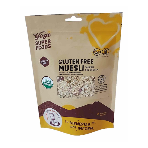 YOGI SUPERFOODS MUESLI ORGANICO GLUTEN FREE 227g