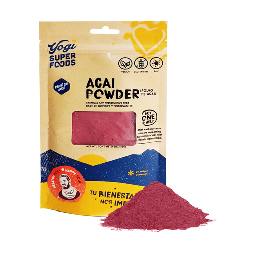 YOGI SUPERFOODS POLVO DE ACAI 85g