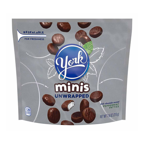 YORK CHOCOLATE MINIS UNWRAPPED 215g