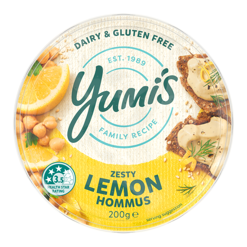 YUMMUS HUMMUS COBANERO Y LIMON 227g