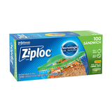 ZIPLOC BOLSAS PARA SANDWICH 100 UNDS 100 UNIDAD